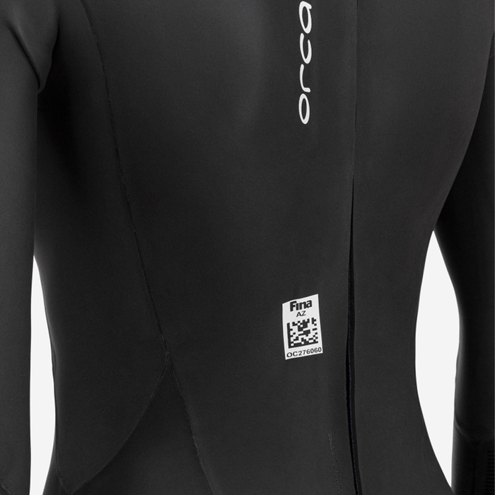2024 Orca Dames Zeal Perform Rug Ritssluiting Open Water Swim Wetsuit NN6F4601 - Black